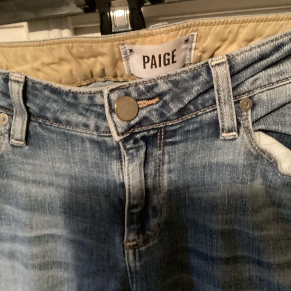 Paige ladies Jimmy, Jimmy, skinny blue jeans, size 28